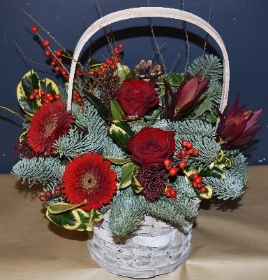 Christmas Berry Basket